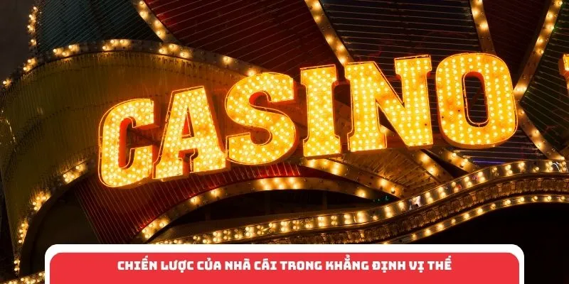 Chiến lược của nhà cái trong khẳng định vị thế